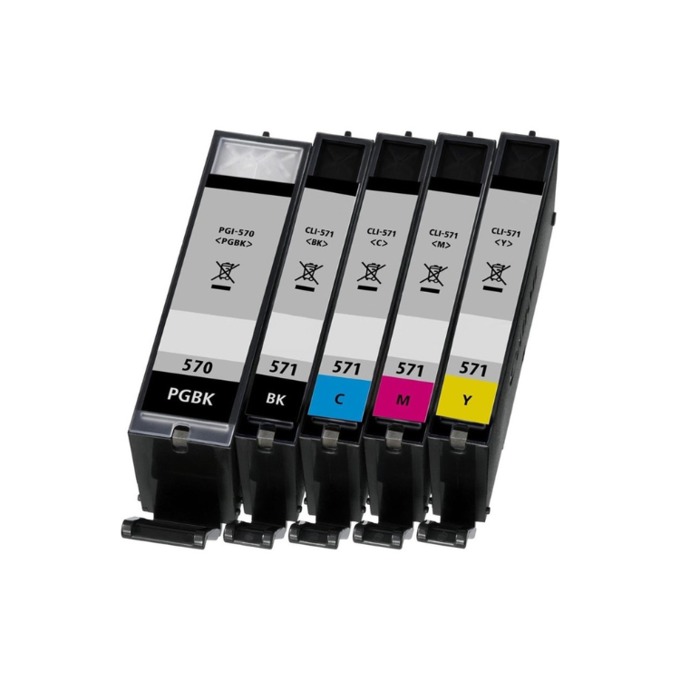Pack 04 Cartouches Canon PGI-270XL CLI-571XL