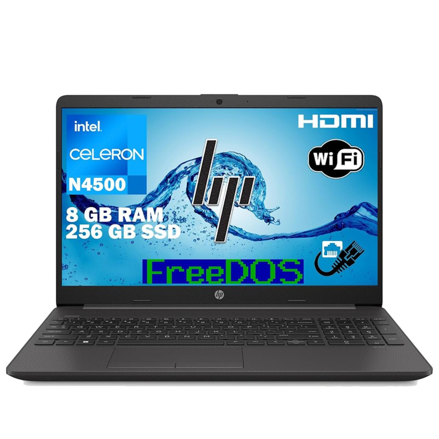 Pc Portable Hp 250 G9 N4500 - 4 Gb - 256 Gb SSD - 15.6" FHD