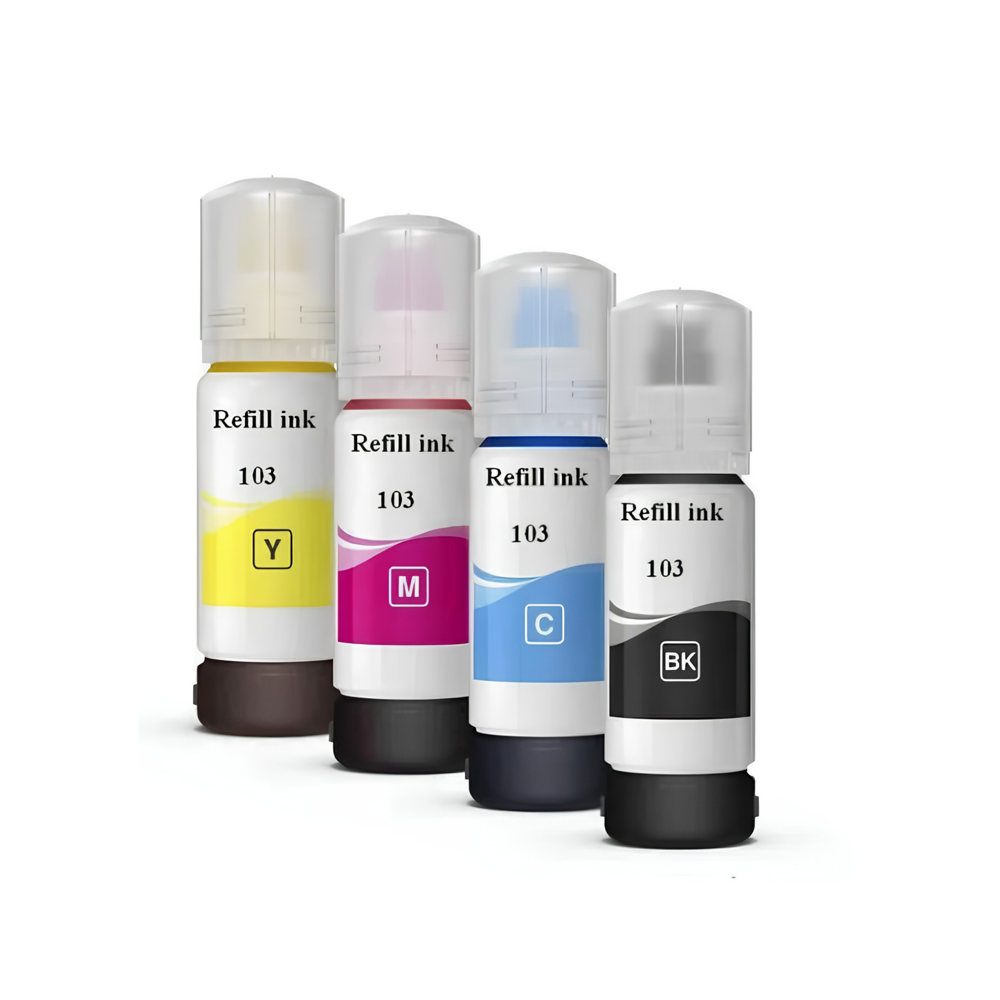 Epson Pack 4 Bouteilles Encre 103 Compatible - Couleur