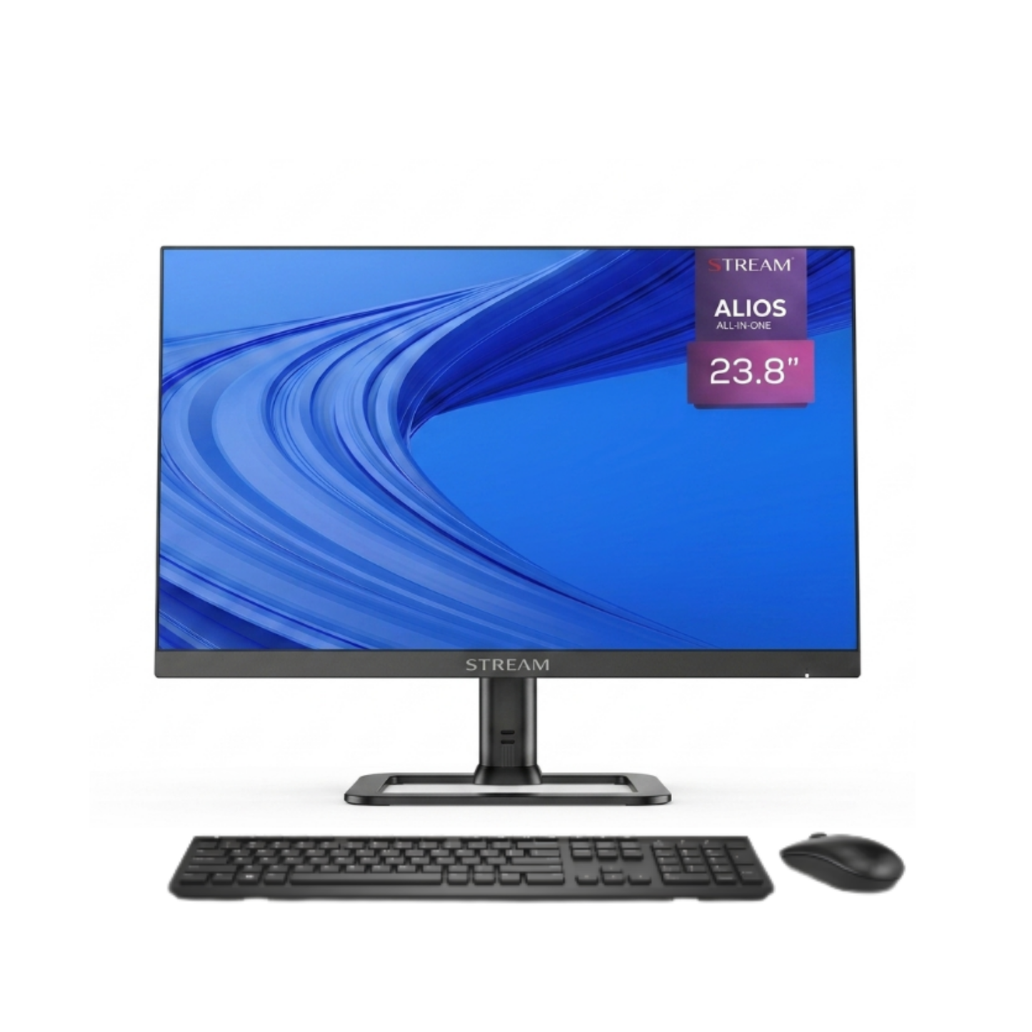 Pc All in one Stream Alios IPS 24 i3-1215U - 8 Go DDR4 - SSD 512 Go NVMe - 24" DVDRW