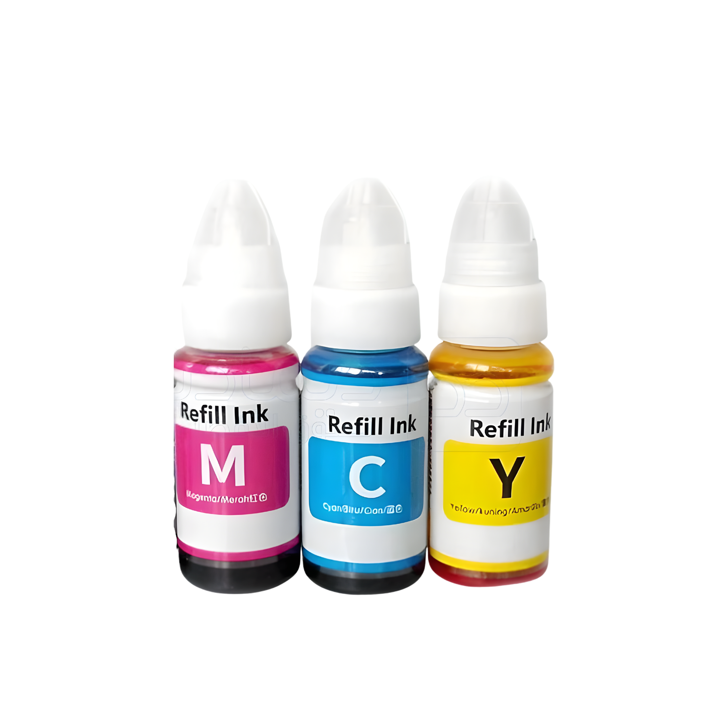 Bouteille D'encre Compatible Canon (C Y M)