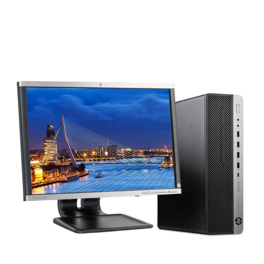 Pc De Bureau Hp Pro 400 G4 i3-6100 - 4 Gb - 128 Gb SSD 22"