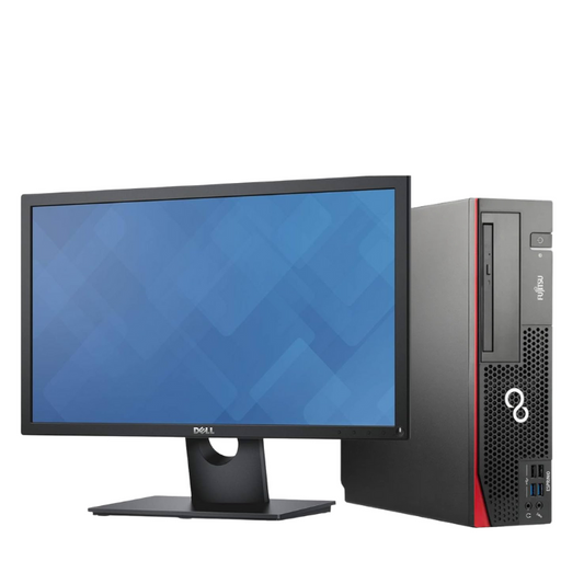 Pc De Bureau Fujitsu Esprimo D57/E90+ i7-6500 - 32 Gb - 1000 Gb HDD + 128 Gb SSD 22"