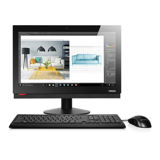 Pc tout-en-un Lenovo ThinkCentre M910Z i5-6500 - 8 Gb - 256 Gb Ssd - 23.8"