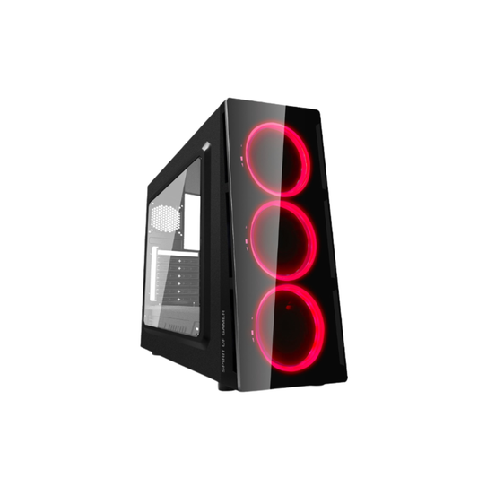 Boîtier PC - Spirit of Gamer Deathmatch 5 - Moyen Tour LED Rouge