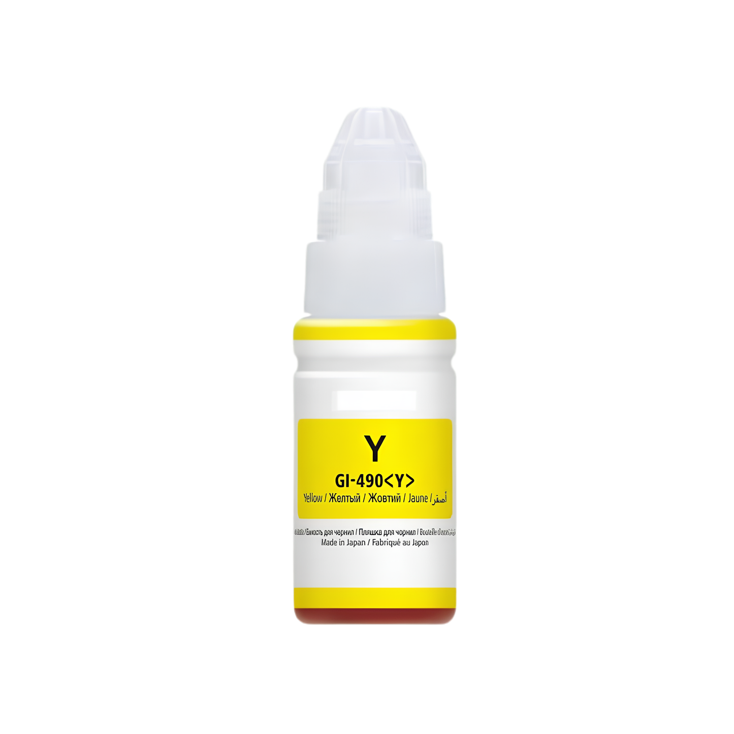 Canon Bouteille Encre 490 Compatible - Jaune