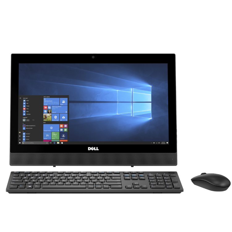 Pc tout-en-un Dell Optiplex 3050  i5-7500T - 8 Gb - 256 Gb Ssd 19.5"