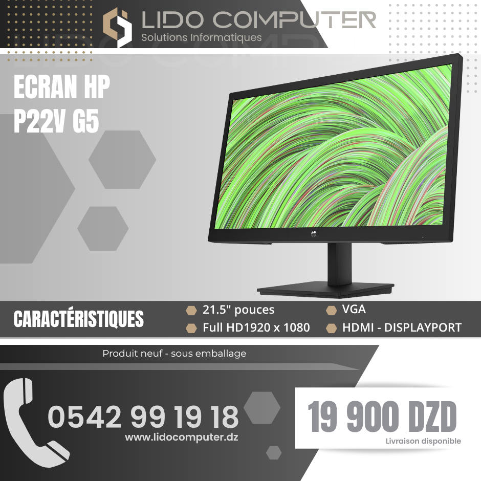 Hp 21,5" P22VG5
