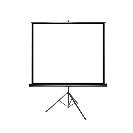 Écran de Projection sur Trépied 150 × 150 cm