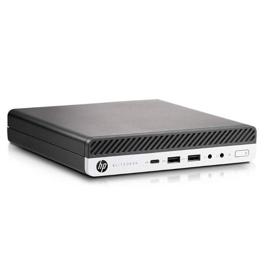 Mini unité Hp EliteDesk 800 G3 i5-6500T -16 Gb - 256 Gb Ssd