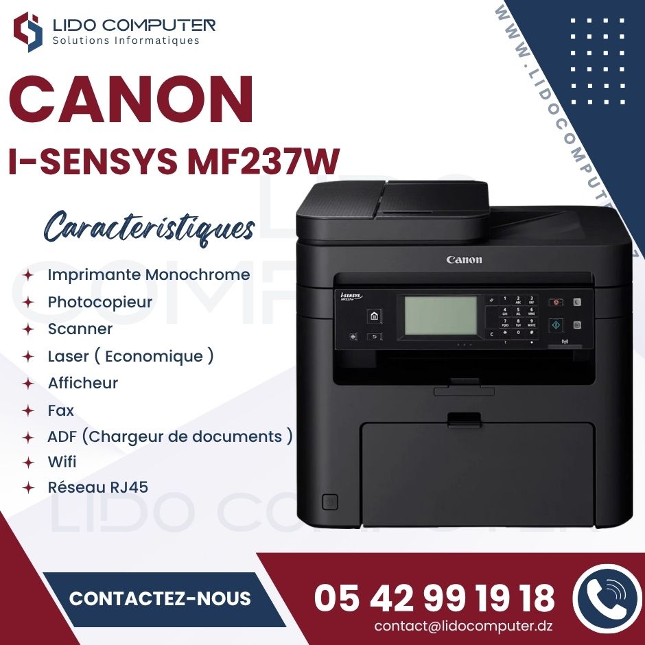 - Imprimante Canon i-Sensys MF237W