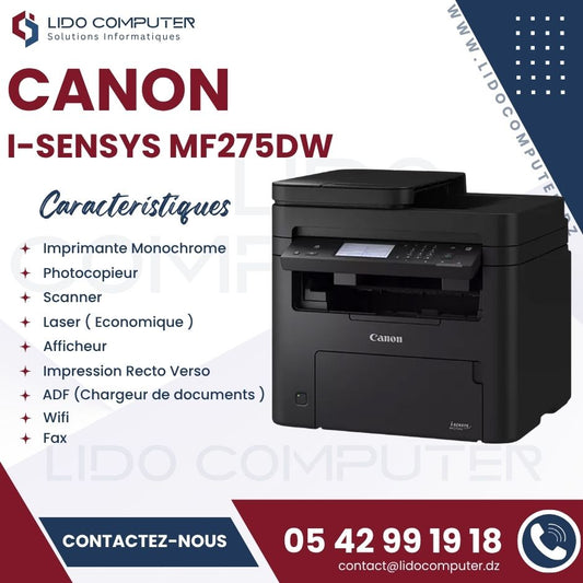- Imprimante Canon i-Sensys MF275DW