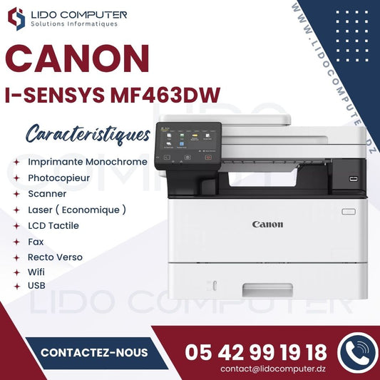 - Imprimante Canon i-Sensys MF463DW