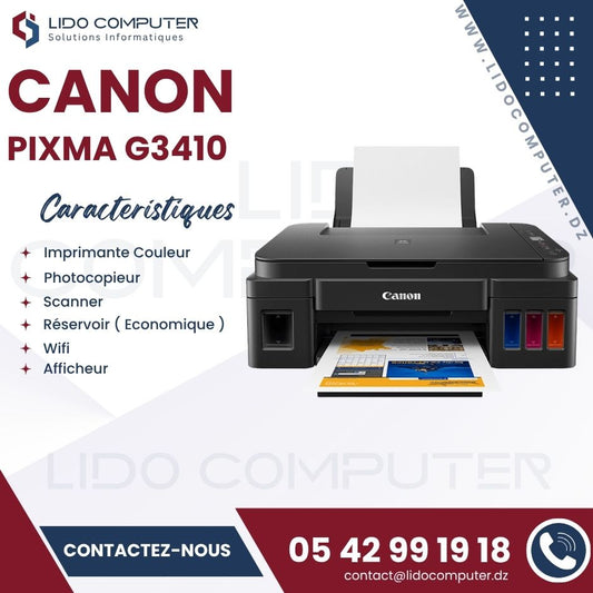 - Imprimante Canon Pixma G3410