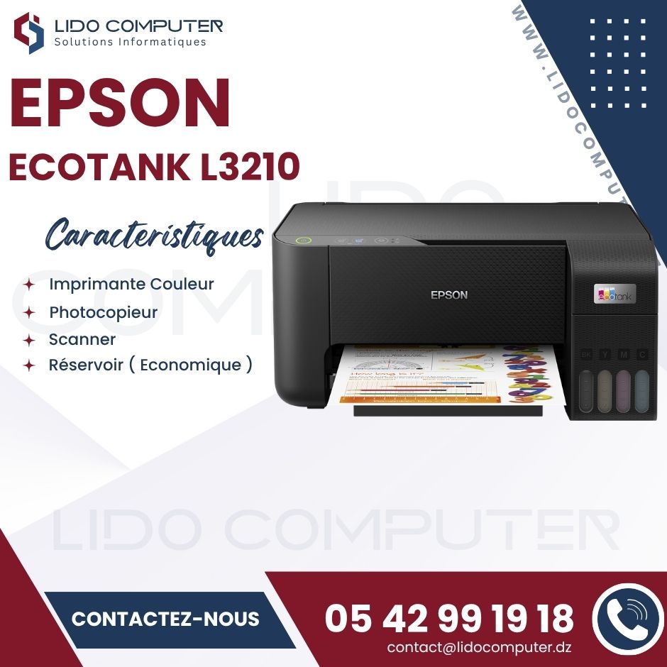 - Imprimante Epson EcoTank L3210