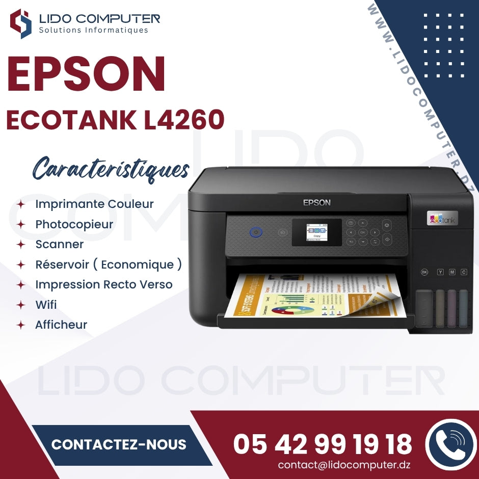 - Imprimante Epson EcoTank L4260