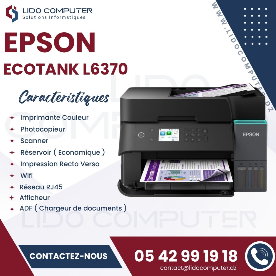 - Imprimante Epson EcoTank L6370
