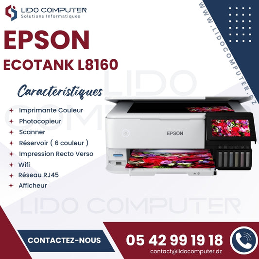 - Imprimante Epson EcoTank L8160