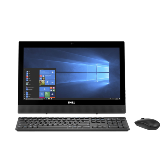 PC All-in-One Dell OptiPlex 3050  Intel® Core™ i5-6500T - 8 Go DDR4 - SSD 256 Go - 19.5"