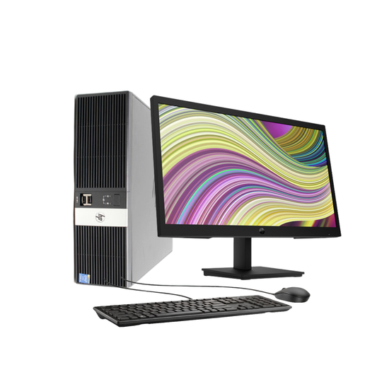 PC HP RP5 5810 Intel Core i3-4130 - 4 GB RAM - SSD 128 GB - Moniteur 21.5" FHD