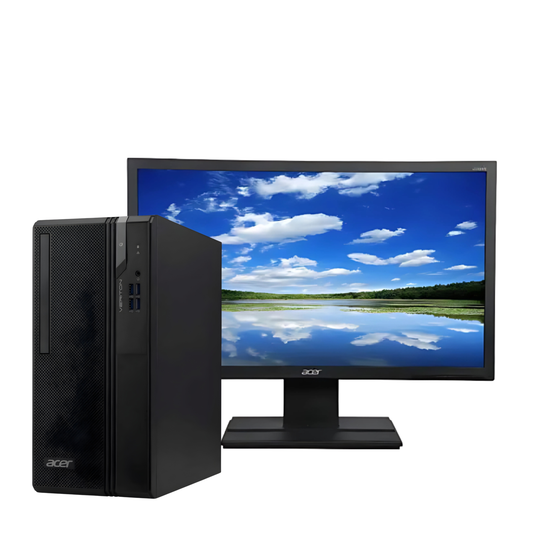 Pc De Bureau Acer Veriton S2690G  i3-12100 - 4 GB - 256 GB SSD 21.5"