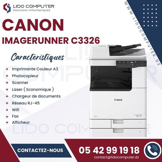 - Photocopieur Canon imageRunner C3326