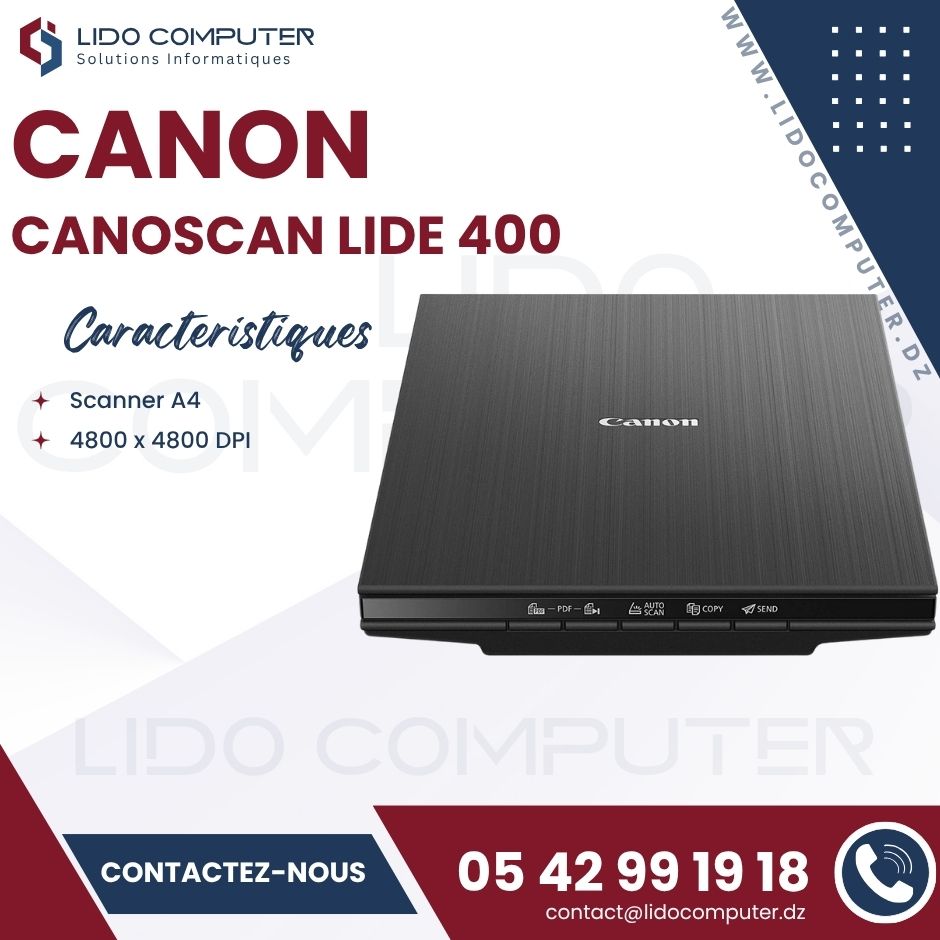 - Scanner Canon Canoscan Lide 400
