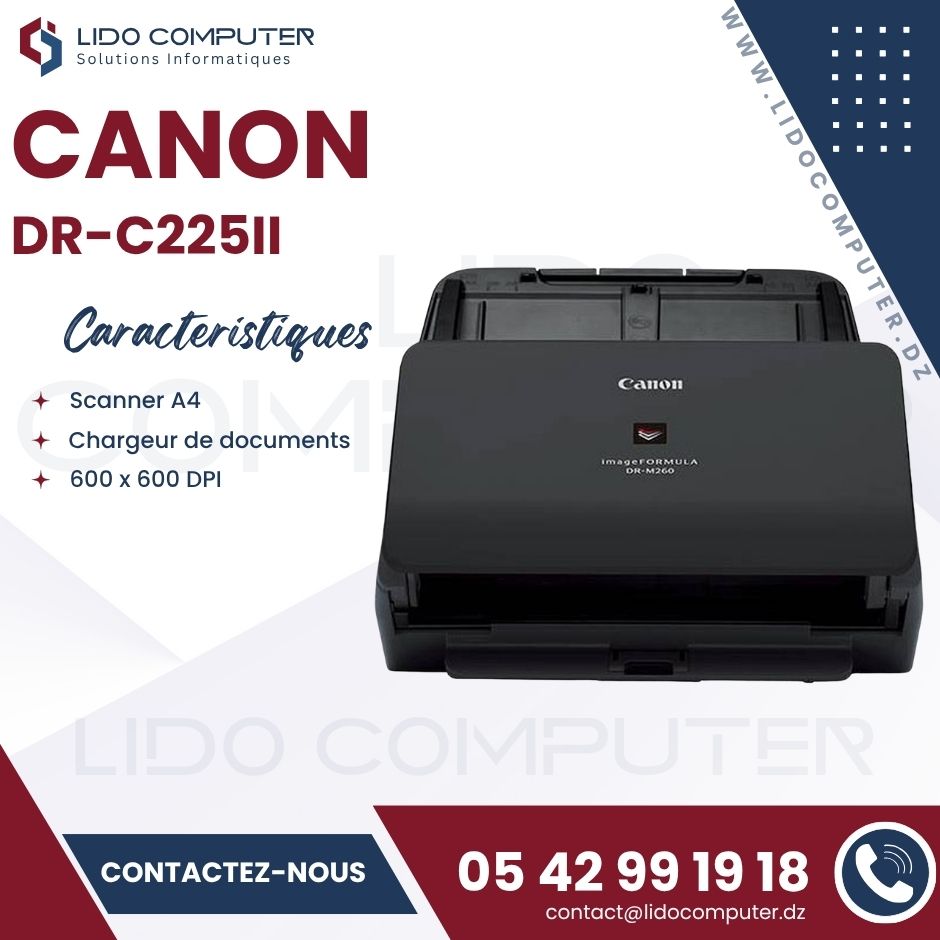 - Scanner Canon DR-C225II