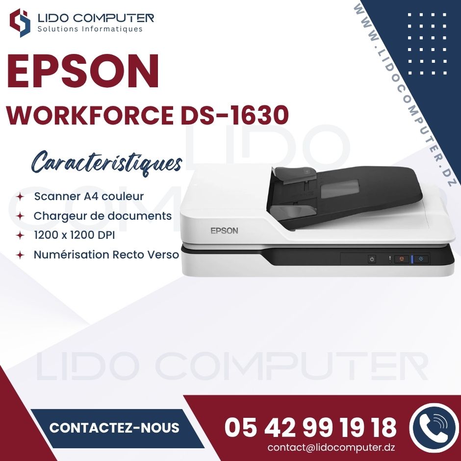 - Scanner Epson WorkForce DS-1630