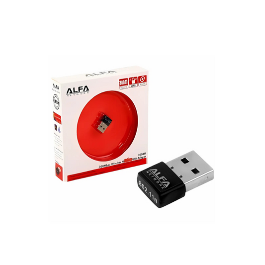 Adaptateur Usb Wifi Alfa 3001N (Compatible Démo)
