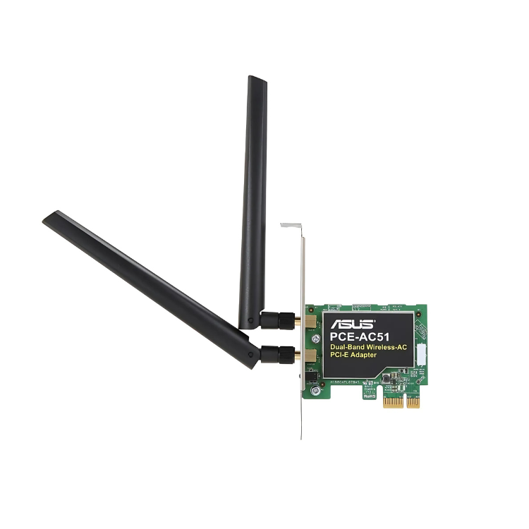 Carte Réseau Wifi Asus PCE-51 AC750 Pci-Express