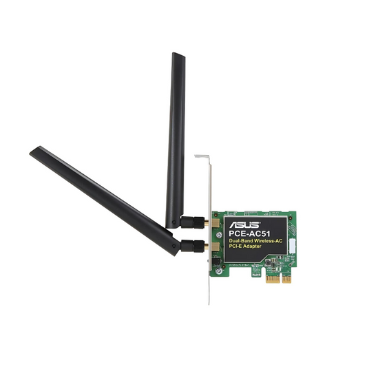 Carte Réseau Wifi Asus PCE-51 AC750 Pci-Express