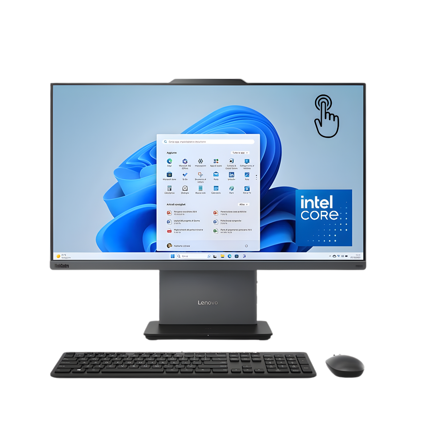 Pc tout-en-un Lenovo Thinkcentre Neo 50A i7-13620H - 8 Gb - 512 Gb SSD - 27" FHD Tactile
