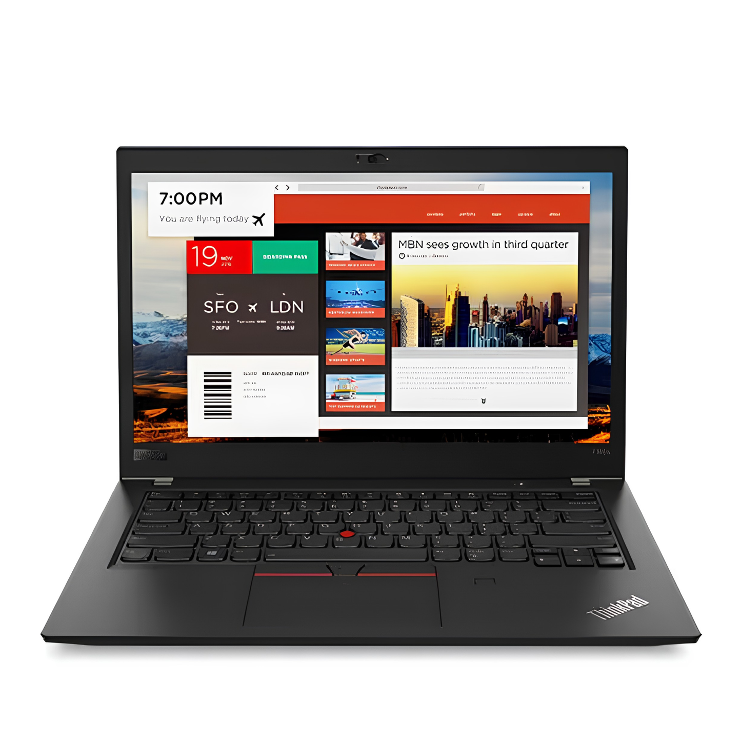 Pc Portable Lenovo ThinkPad T480S i7-8ème - 16 Gb - 512 Gb Ssd - 14'