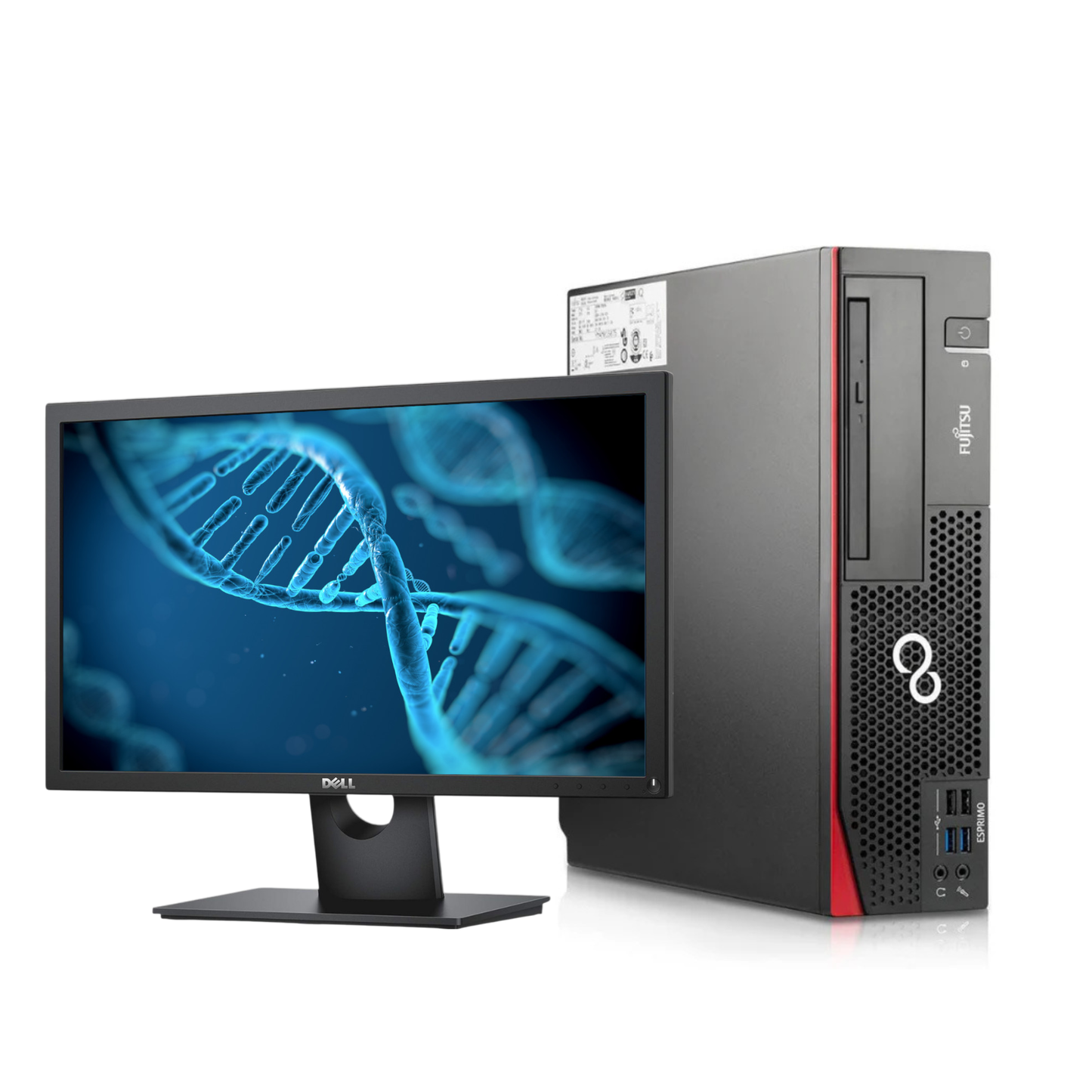 Pc De Bureau Fujitsu Esprimo D57/E90+ i3-6100 - 4 Gb - 128 Gb SSD 21.5"